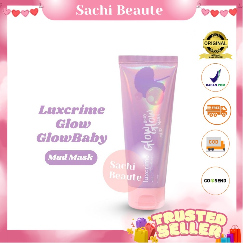 Luxcrime x Awkarin Glow Baby Glow Mud Mask