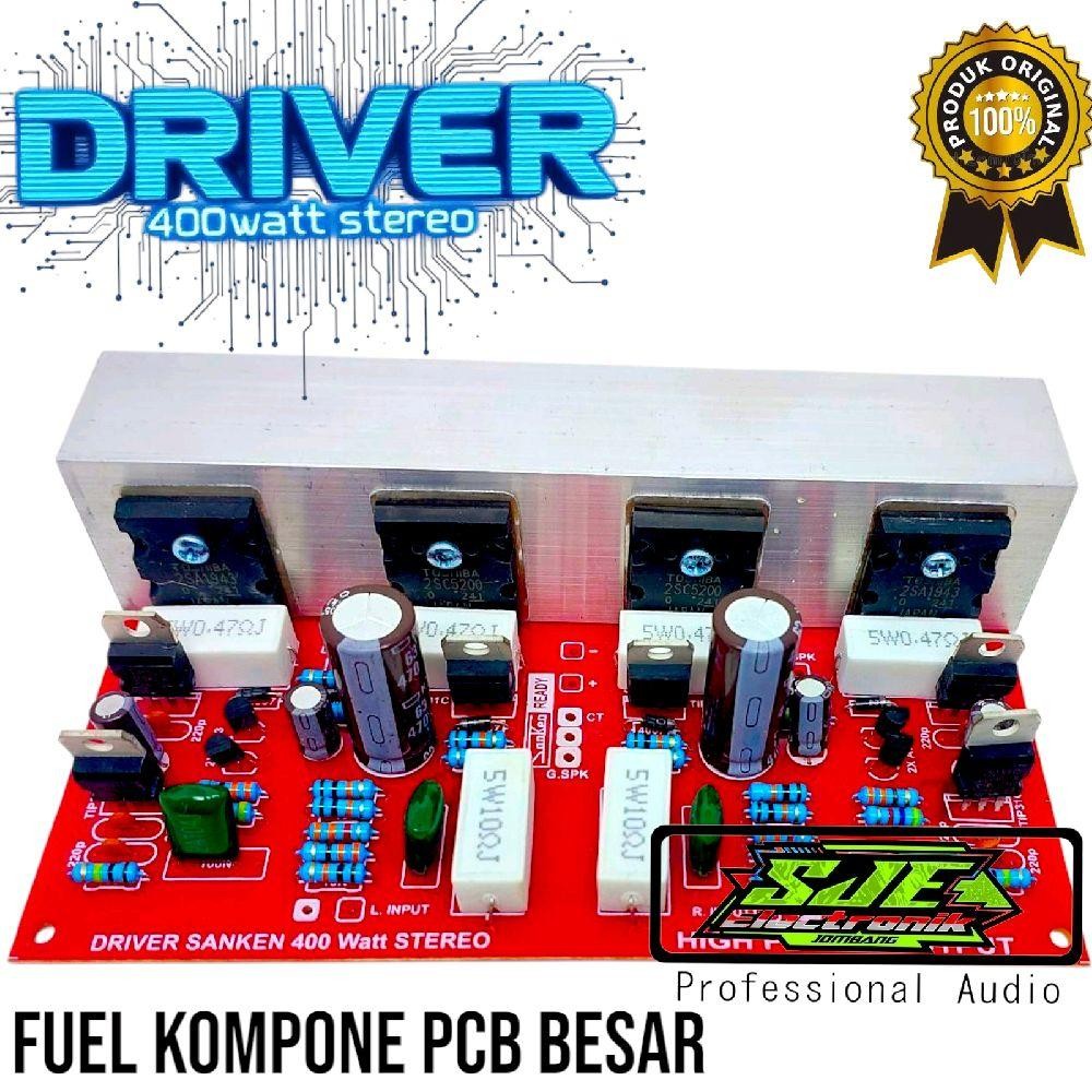 DRIVER POWER 200×2 STEREO Amplifier