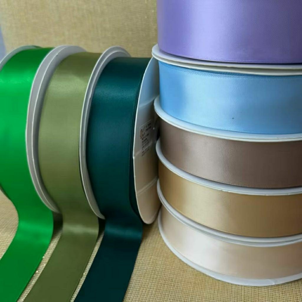 

1 ROLL - Uk. 3.8 cm DX | Pita Double Satin Import Size 1½ inch