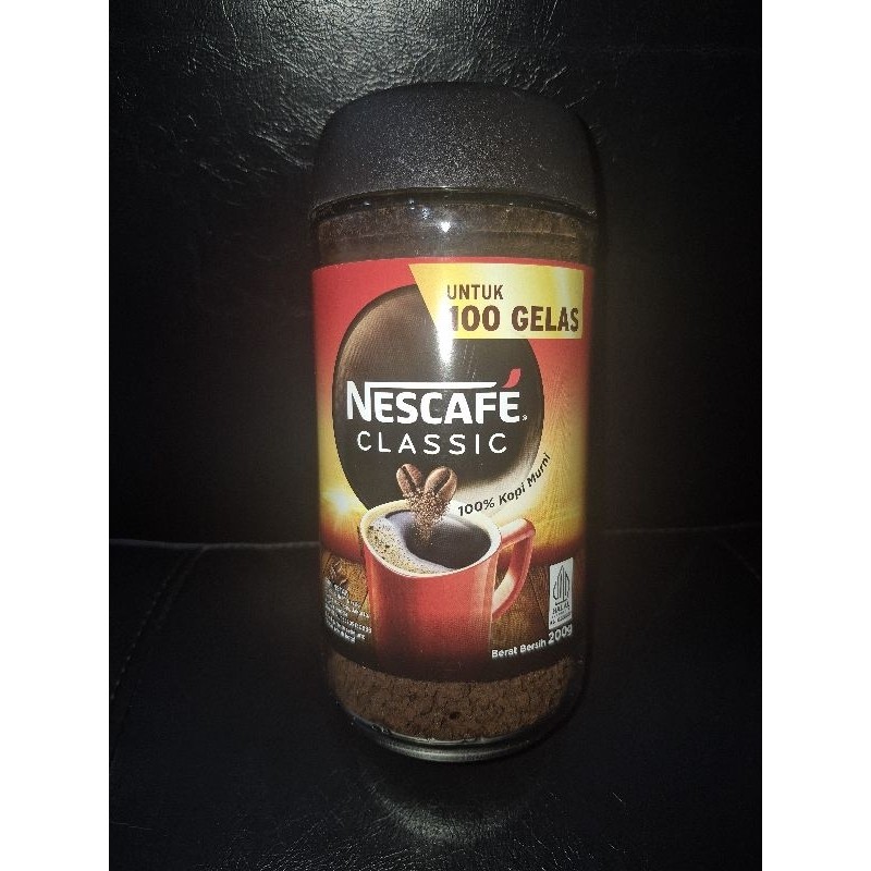 

NESCAFE CLASSIC KOPI BUBUK INSTANT BOTOL KACA