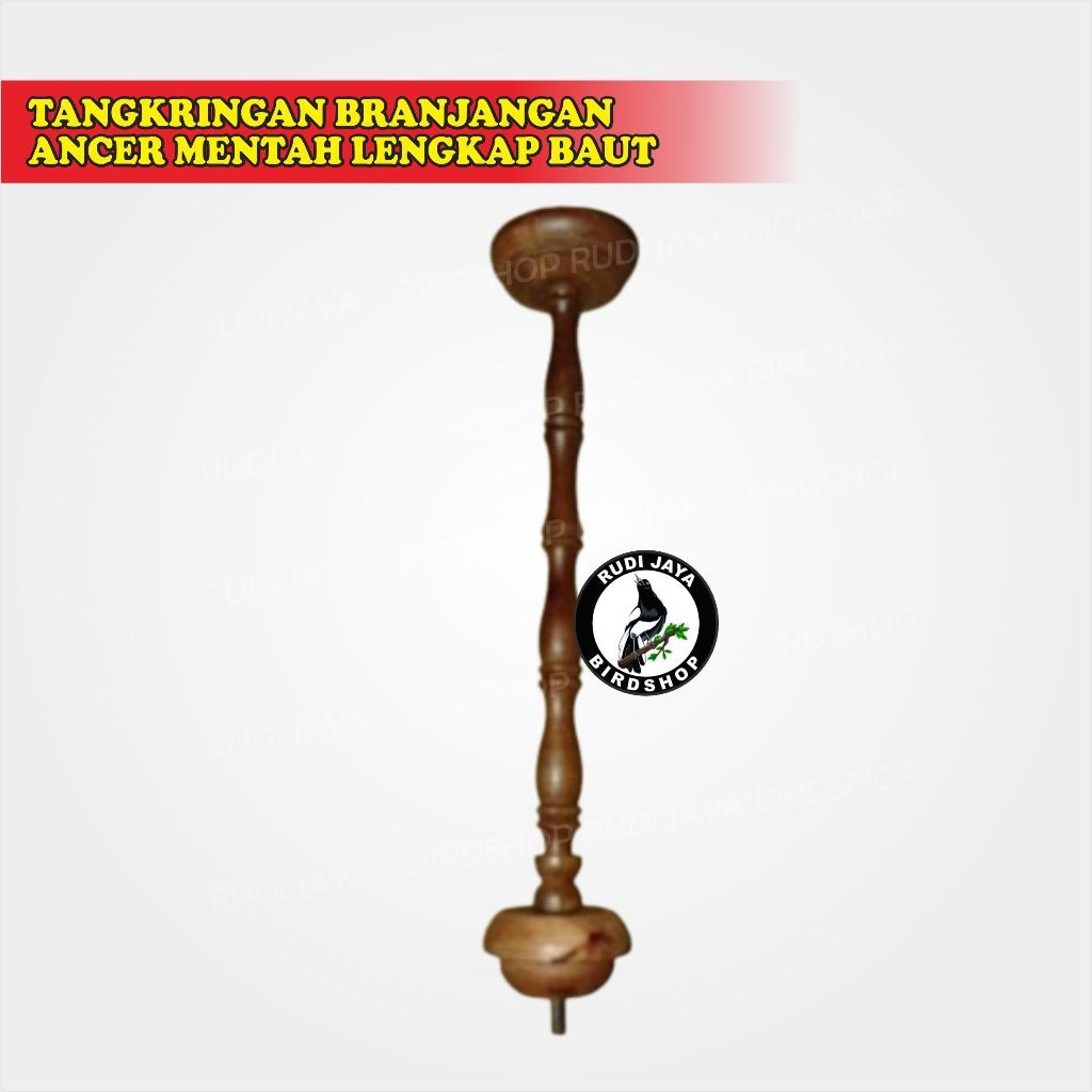 SEDIA ANCER TANGKRINGAN BRANJANGAN MENTAH BUBUT UKIR LENGKAP BAUT PENGUNCI KAYU HALUS DUDUKAN BATU