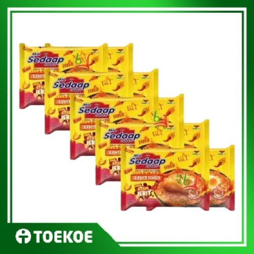

TOEKOE 1 Dus Mie Sedaap Kuah Rasa Ayam Jerit Dengan Cabe Rawit Bingit