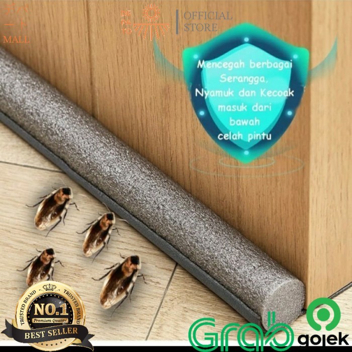 

Twin Draft Door Guard Stopper Seal Gap Strip Dust Door Stop