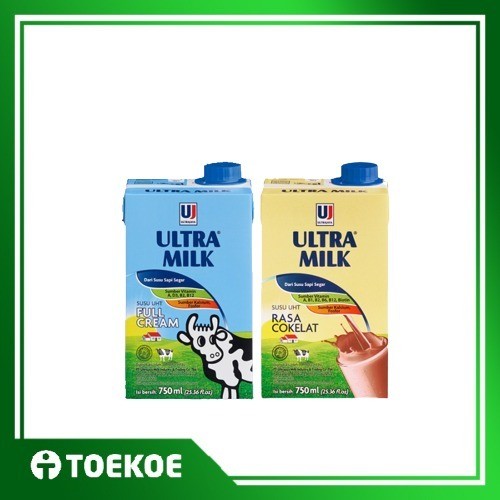 

TOEKOE Susu Ultra Milk UHT Coklat Full Cream 750ml
