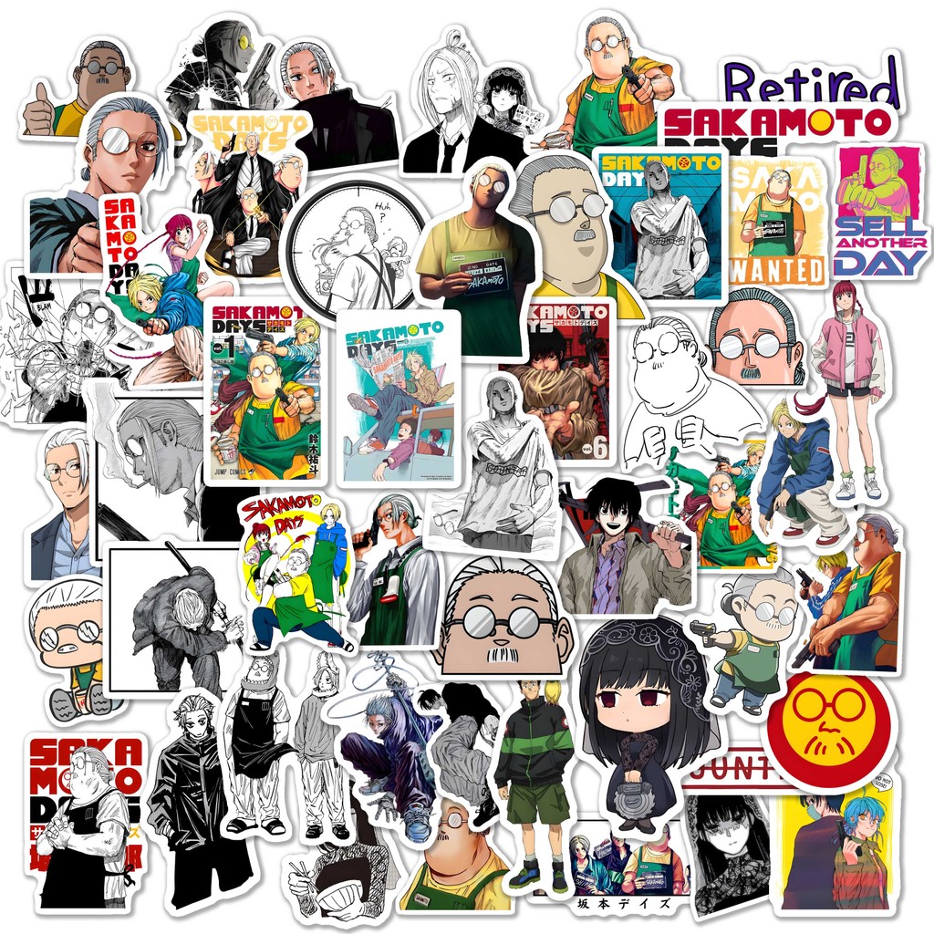 

STIKER SAKAMOTO DAYS ISI 50 PCS PER PACK ST094 TARO