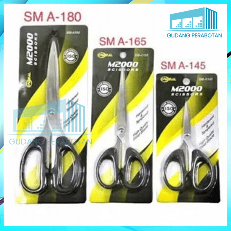 

GP GROSIR gunting m 2000 stainless besi kecil sedang besar