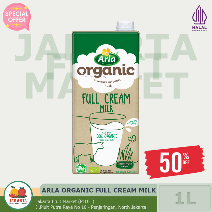 

[PROMO] ARLA 100% ORGANIC MILK susu organik full cream