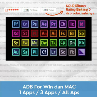 ADOBE [Ready for Win Mac Intl M1 M2] Bonus Video Panduan + Admin Untuk Bantu
