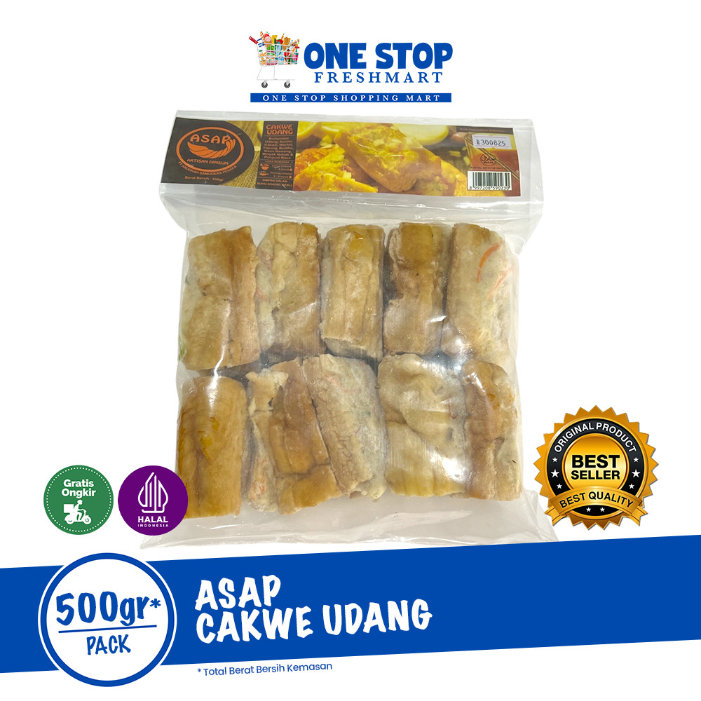 

ASAP CAKWE UDANG 500GR / ASAP CAKWE UDANG 500GR