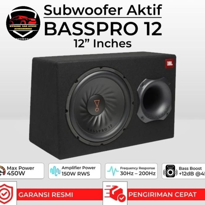 Subwoofer Bastube Aktif JBL Basspro-12 Inch Original 100% -Garansi Resmi JBL