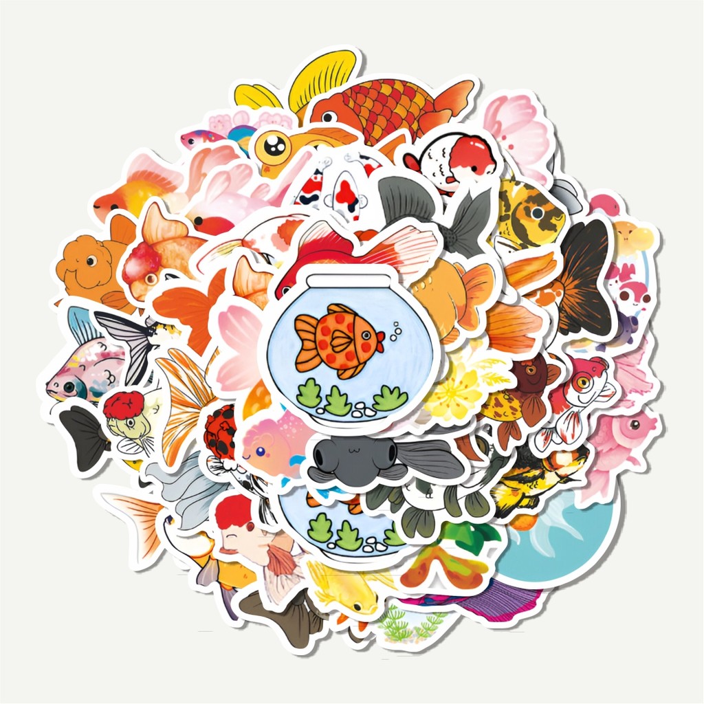 

Sticker Pack Stiker Cute Fish [Ikan Hias Lucu] | Sticker TUMBLR | Stiker LAPTOP KOPER HELM