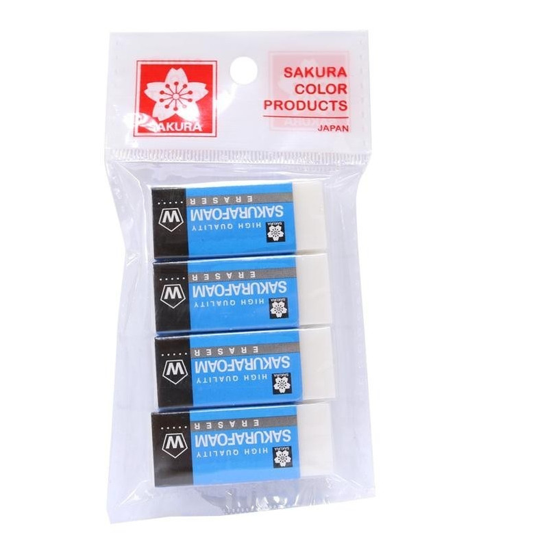 

Gramedia Surabaya - PENGHAPUS / ERASER SAKURA FOAM XRFW-60 ISI 4