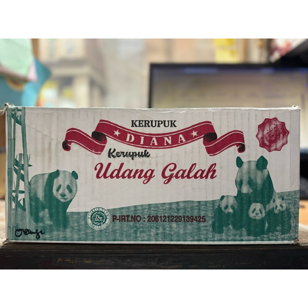 

Kerupuk Diana Udang Galah 500gram @20 bungkus / 1 dus