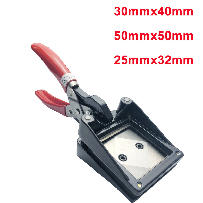 

30×40mm/50x50mm/25x32mm Handheld Passport Picture Cutter Portable Photo Cutter Tool with Precision Cutting Paper Trimmer