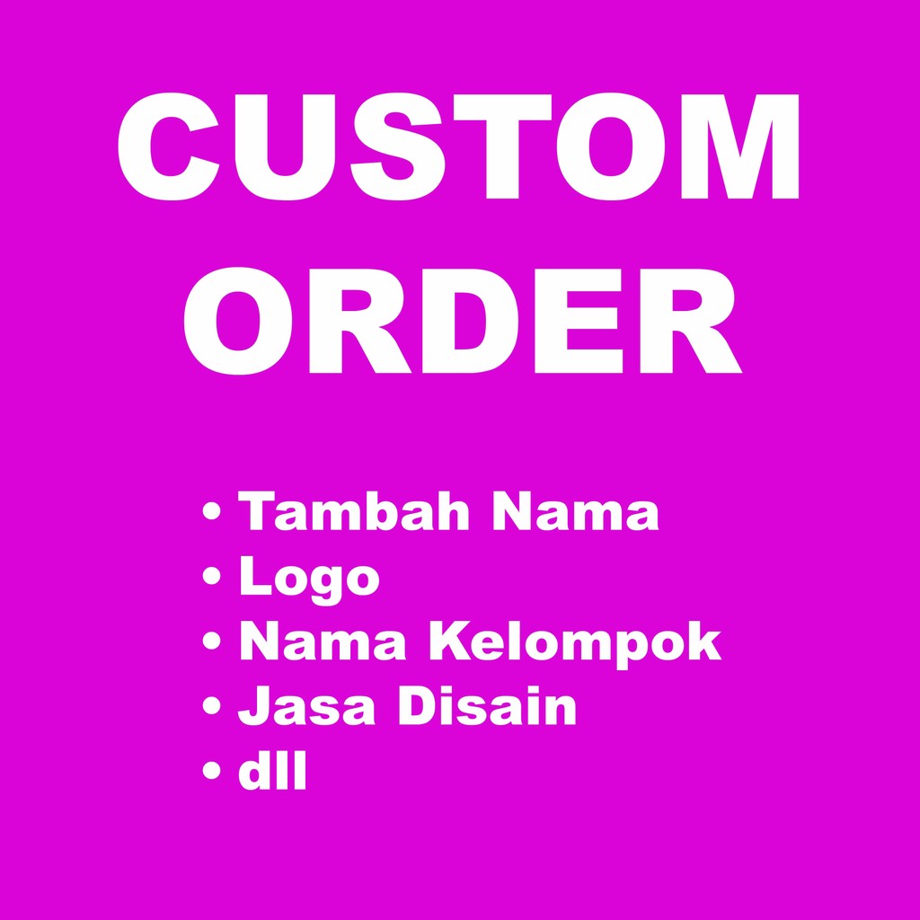 

Tambah Nama Logo pada Poster atau Sticker atau Perubahan Disain