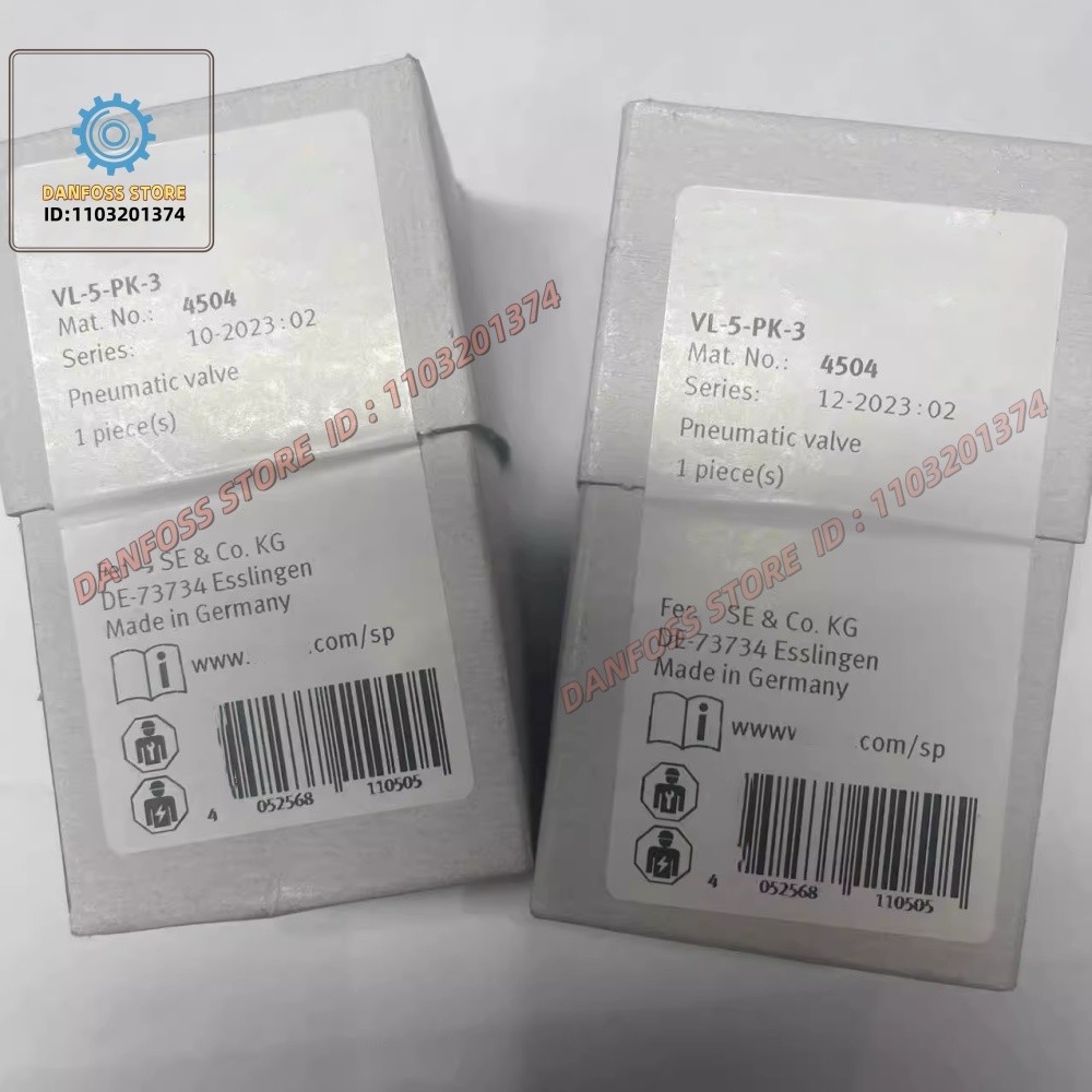 

Original J-5-PK-3 4503 / VL-5-PK-3 4504 Air Operated Valve