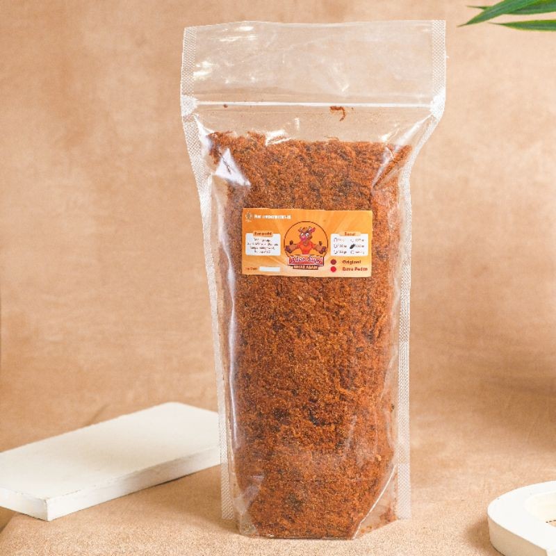 

[GRADE B 500GR] ABON SAPI ASLI JOGJA ORIGINAL & EKSTRA PEDAS ENAK MANIS GURIH