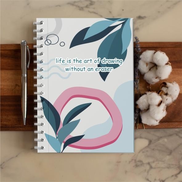 

Custom Notebook - Agenda - Jurnal - A5 Hardcover Spiral isi polos - NOTE A