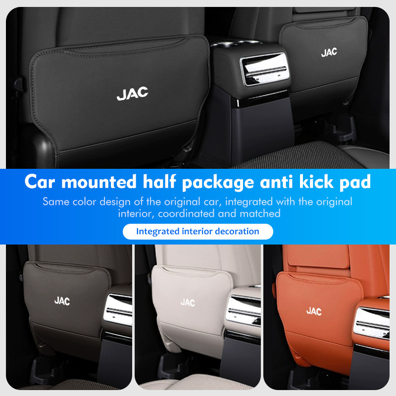 Car Seat Back Protector Cover Prevent Dirty Anti Kick Mat For JAC Refine J3 J2 S5 A5 J5 J6 J4 T8 Vap