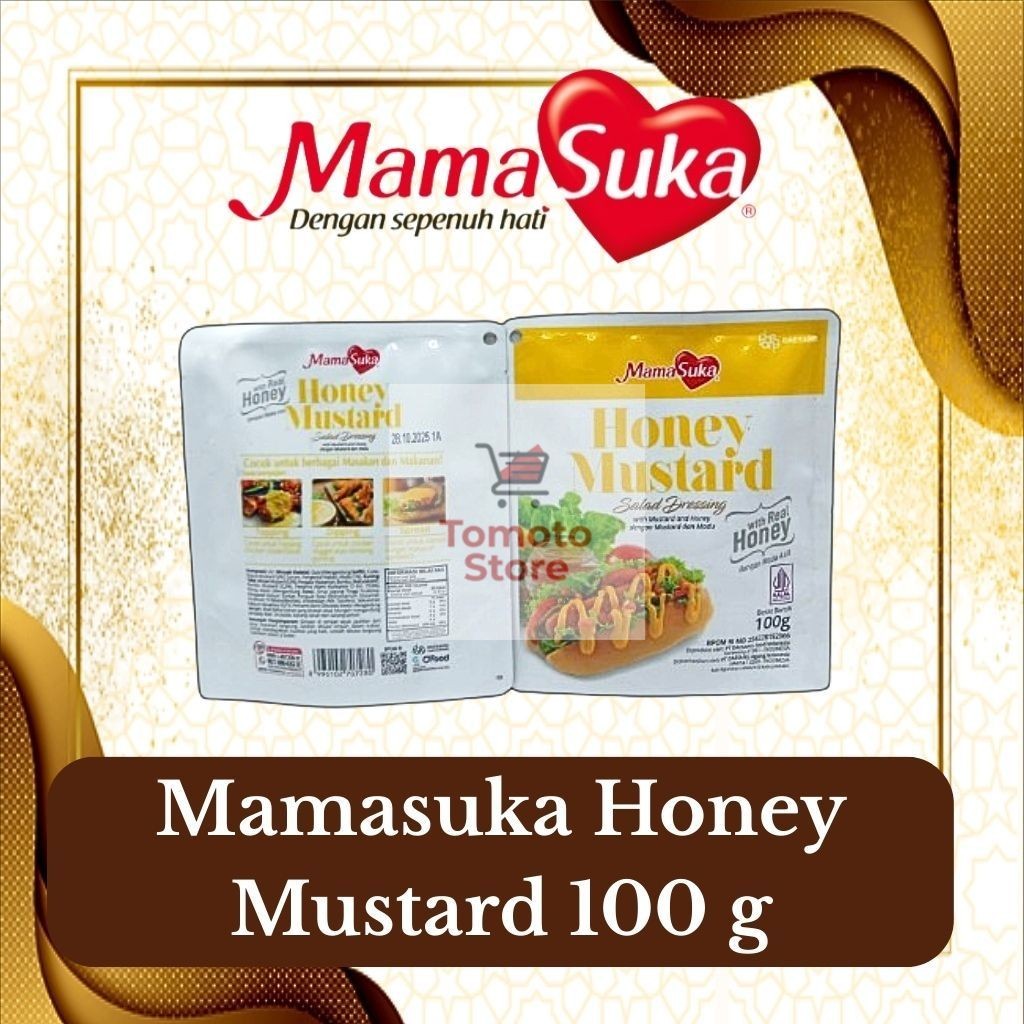 

JOSCELLY.ID MAMASUKA Honey Mustard Salad Dressing 100 gr