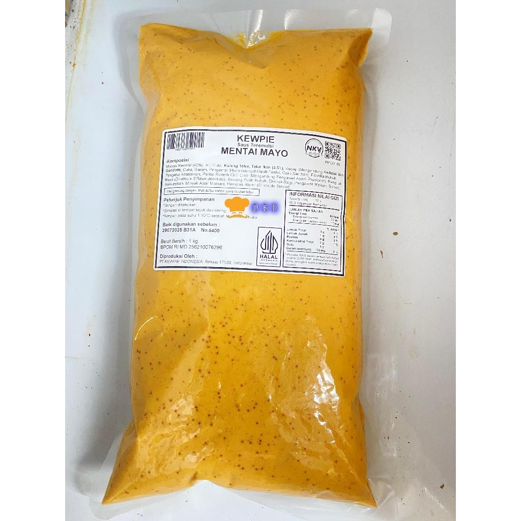 

Kewpie Cooking Sauce Mentai Mayo 1kg - Saus Mentai