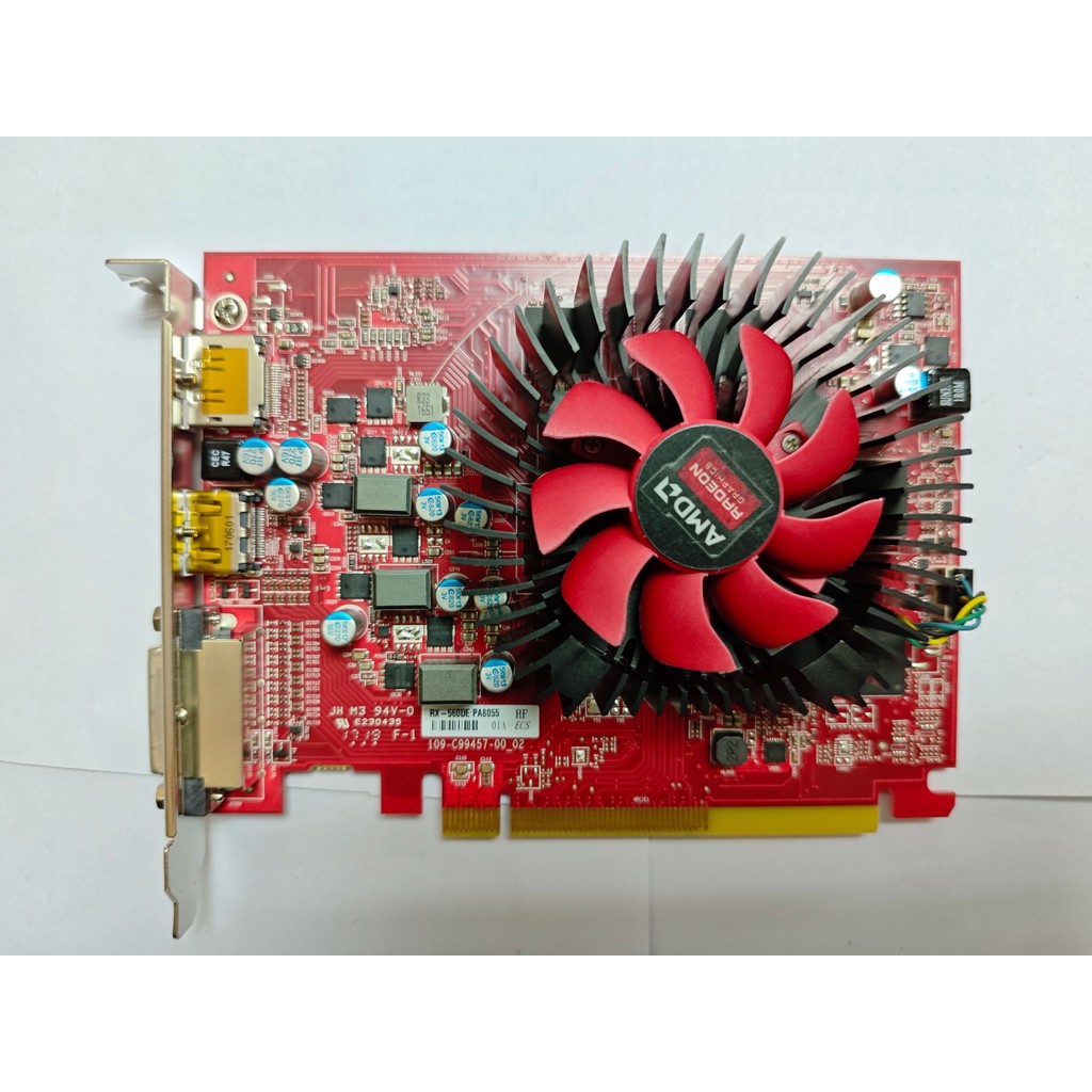 AMD Radeon RX560DE 2GB Video Card GPU 19XDP GDDR5 RX560 RX 560 DE 2GB Desktop Computer Video Graphic
