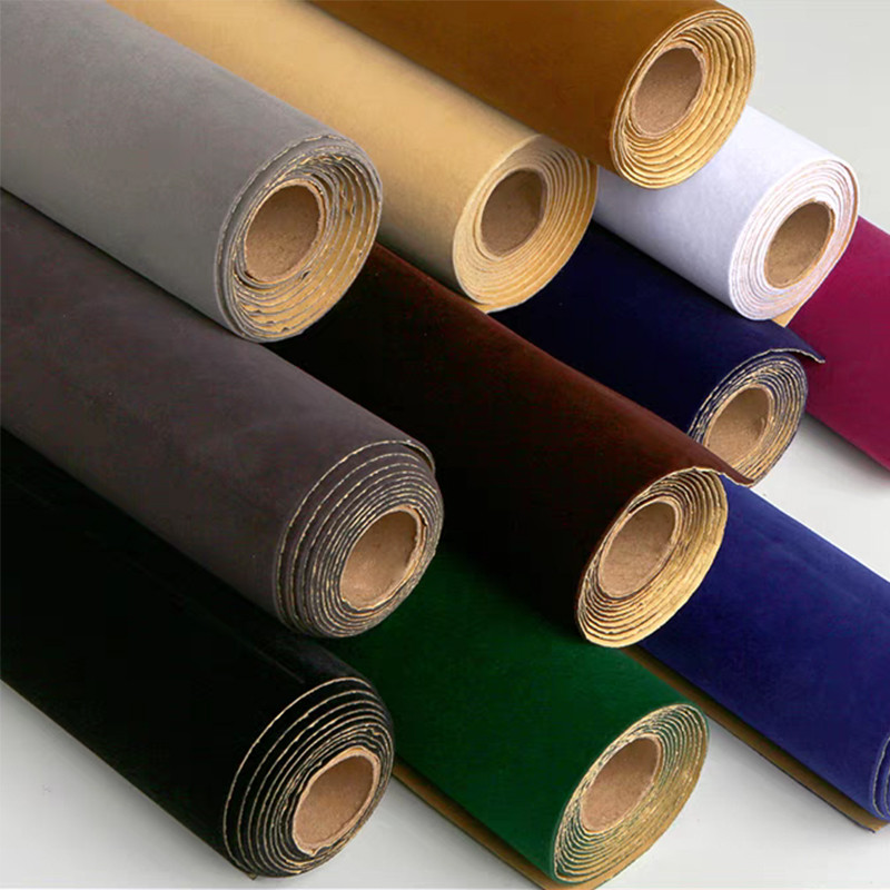 

5m Self Adhesive Velvet Flocking Roll Liner Felt Fabric Sheet for Art Craft Jewelry Box Liner Velvet Fleece Liner Drawer Sticker