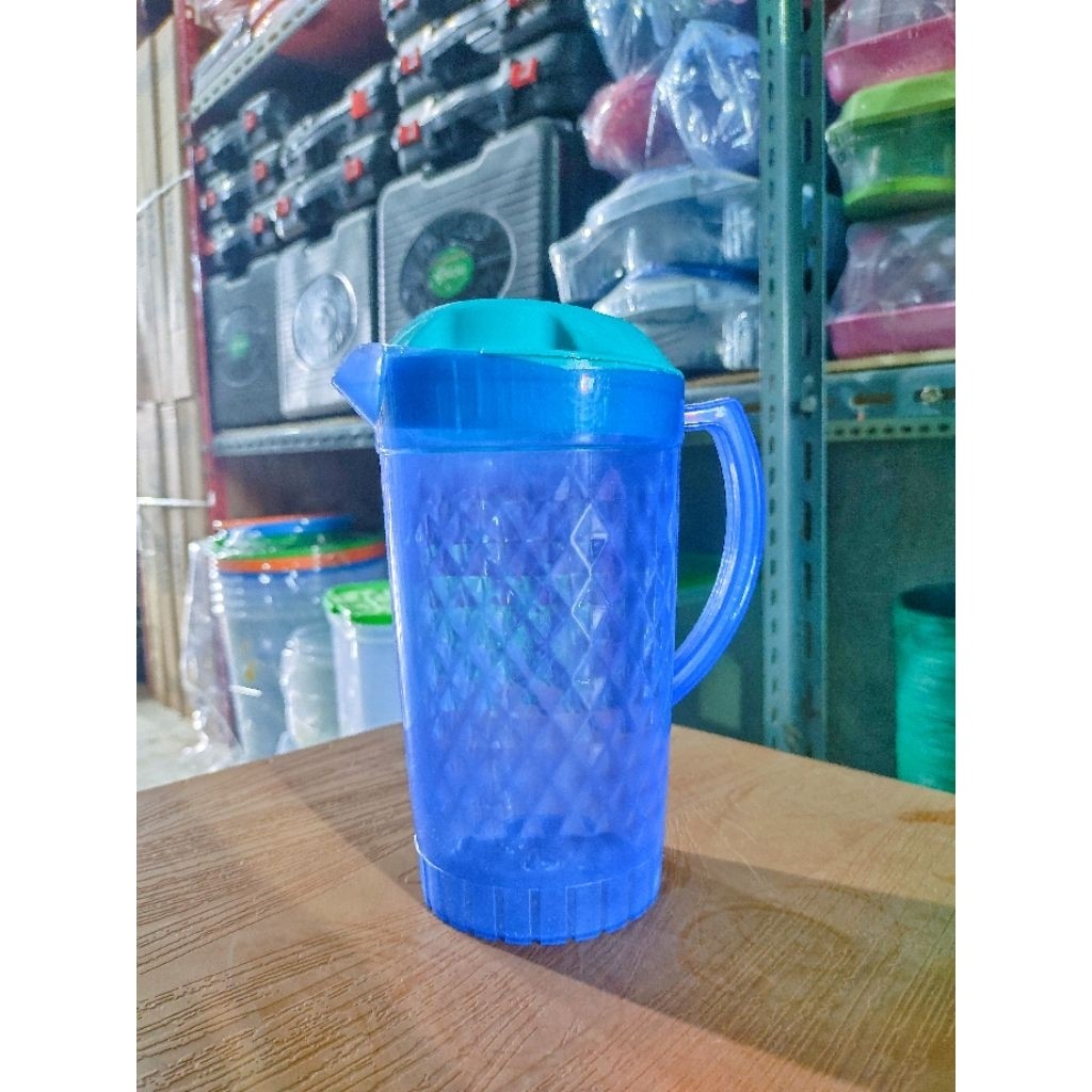 1 lusin_teko air minum plastik 1.5 liter NINA/Eskan/water jug/pitcher