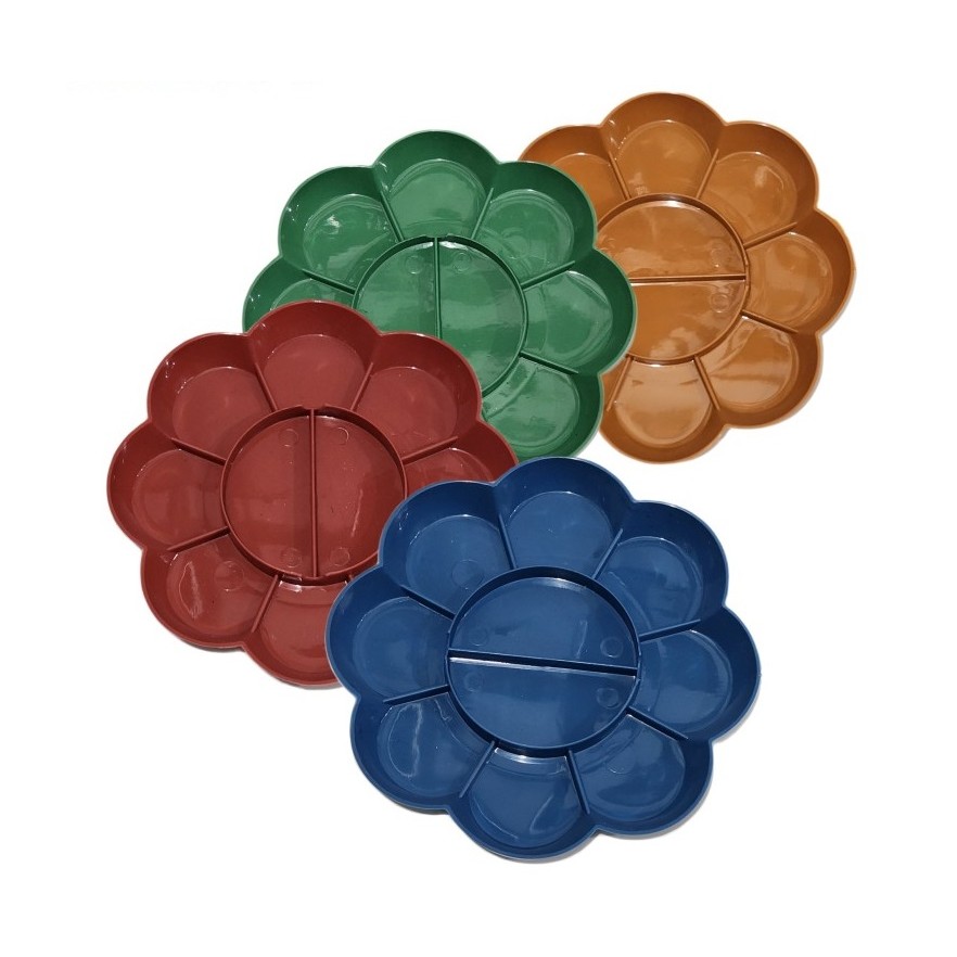 

Palete Cat Air | Tempat Cat Air Lukis Bunga Doff - 1 pcs