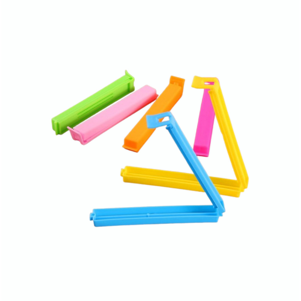 

Segel Maksimal / Seal Segel Penjepit Plastik Snack Makanan / Clip Food Awet dan Mudah Disimpan