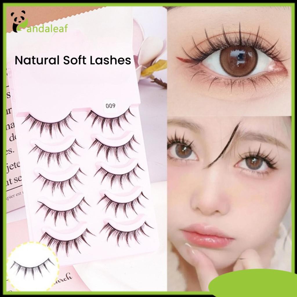 MPH Bulu Mata Palsu Eye Lashes Extesion Natural Soft Bulu Mata Palsu 1 Paket 5 pasang KU094 KU097