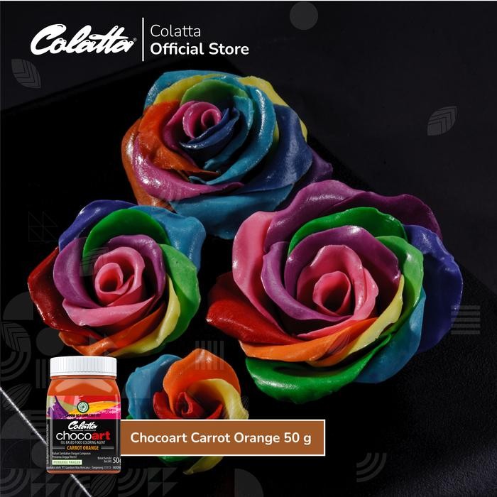 

Promo Colatta Chocoart Carrot Orange - Pewarna Makanan 50g