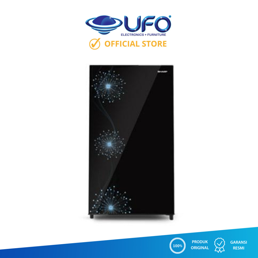 Sharp Kulkas 1 Pintu 133L SJX167MG-DB/DP