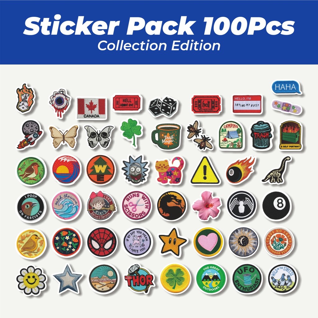 

Hot Stiker Patch V14 Lucu Anti Air Stikers Berperekat Waterproof Sticker Decal Buat Motor Helm Buku Journal Koper Casing HP Laptop Botol Minum