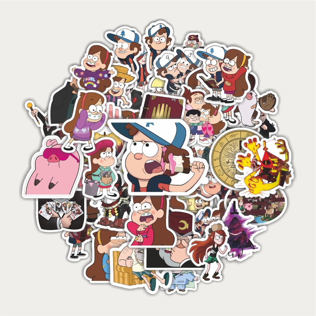 

Sticker Pack Stiker Kartun Series Gravity Falls Karakter Mix 1 | Sticker TUMBLR | Stiker LAPTOP KOPER HELM