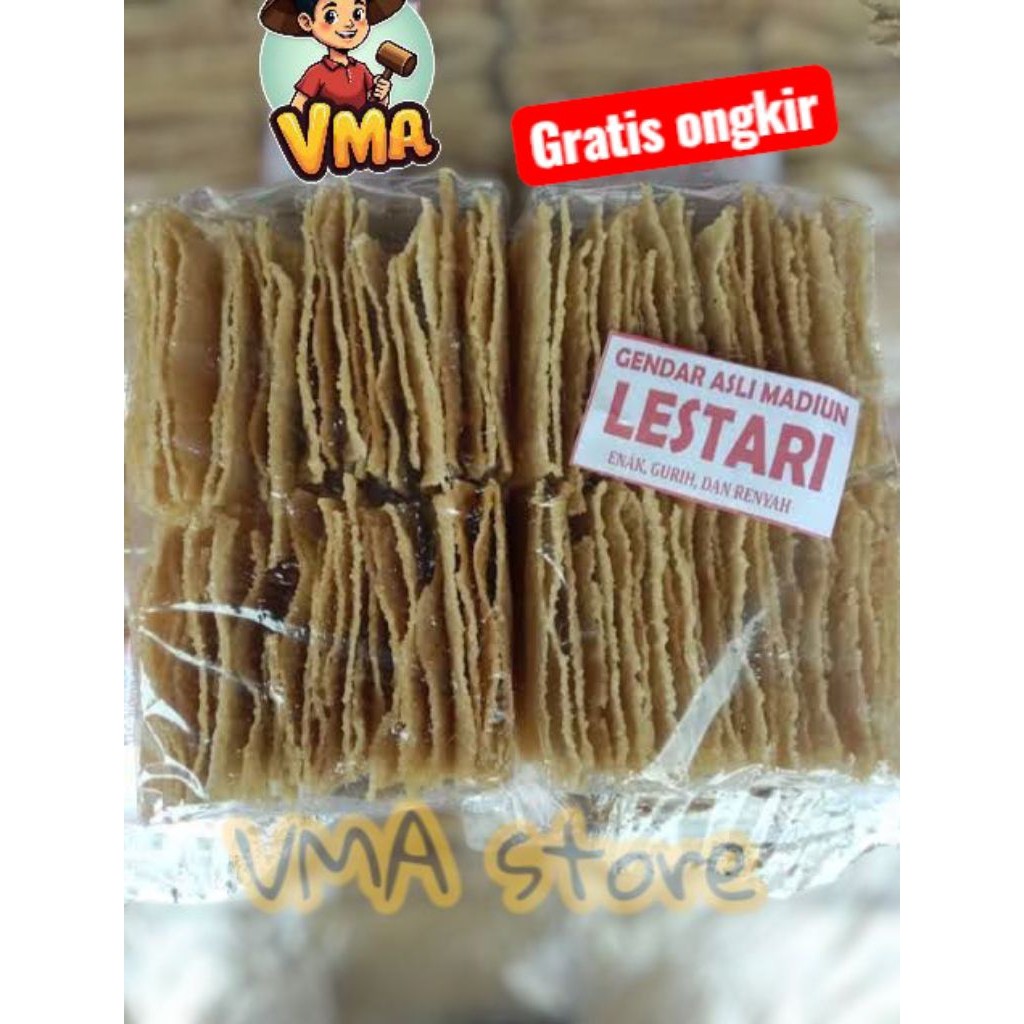 

Kerupuk Gendar Puli Karak Mentah Kerupuk Beras Renyah Gurih Free Kardus Packing