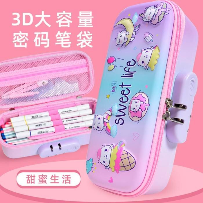 

Sale WWH14C Tempat Pensil EVA Sekolah BESAR LOCK KUNCI School Pencil TKM - SweetLife Tbk