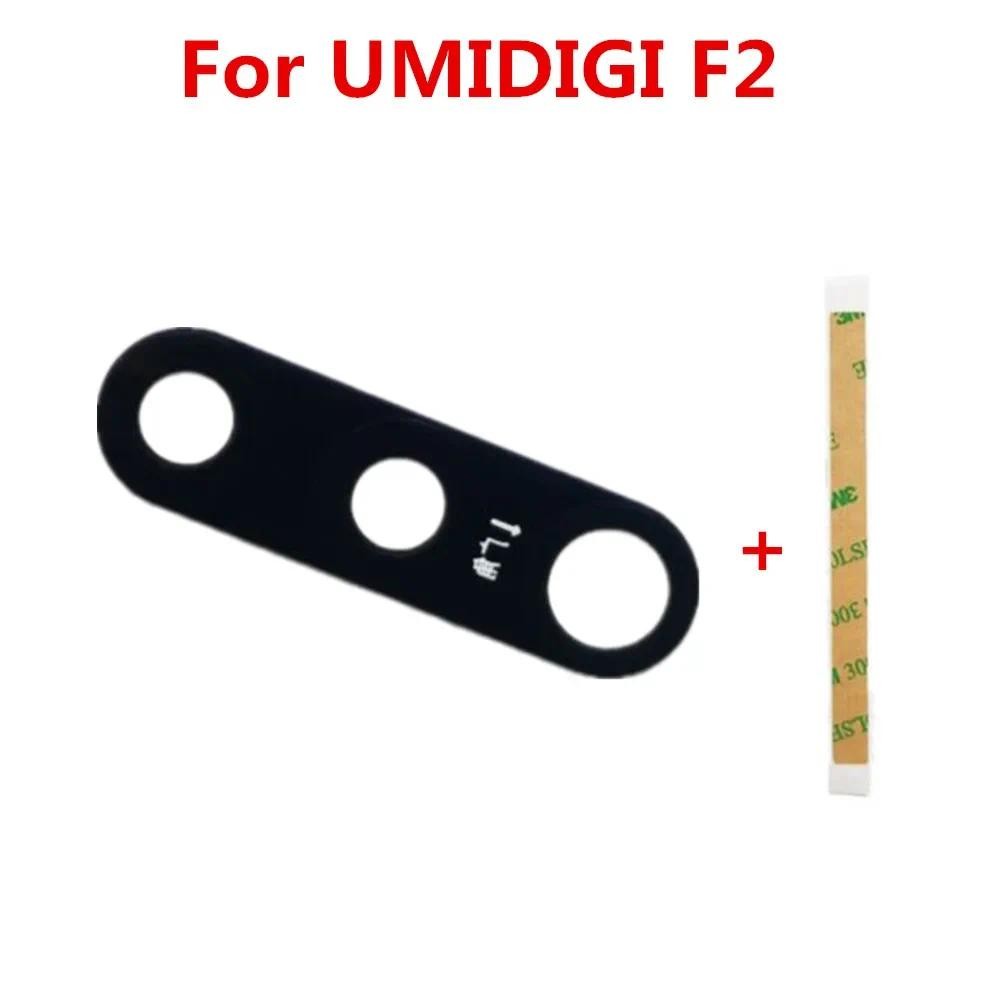 New Original For UMIDIGI F2 6.53inch Cellphone Rear Camera Lens Glass Cover Spare Parts Accessories 