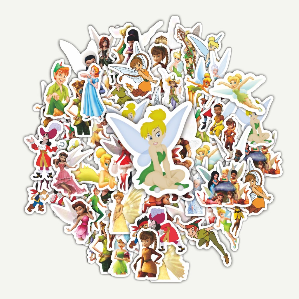 

Sticker Pack Stiker Tinker Bell V2 | Sticker TUMBLR | Stiker LAPTOP KOPER HELM