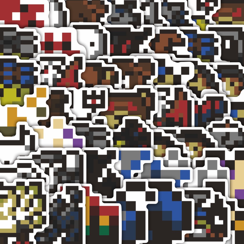 

Stiker Cutting Pack Stiker Pixel Digimon V63 Isi 100Pcs Series Aesthetic Lucu Keren Untuk Koper Bahan Vynil