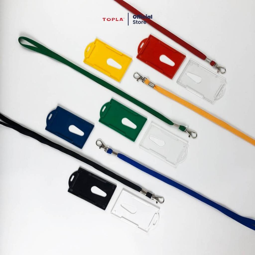 

Topla ID Card 002 + Tali CANTOL 1CM Tempat Kartu Tali Name Tag