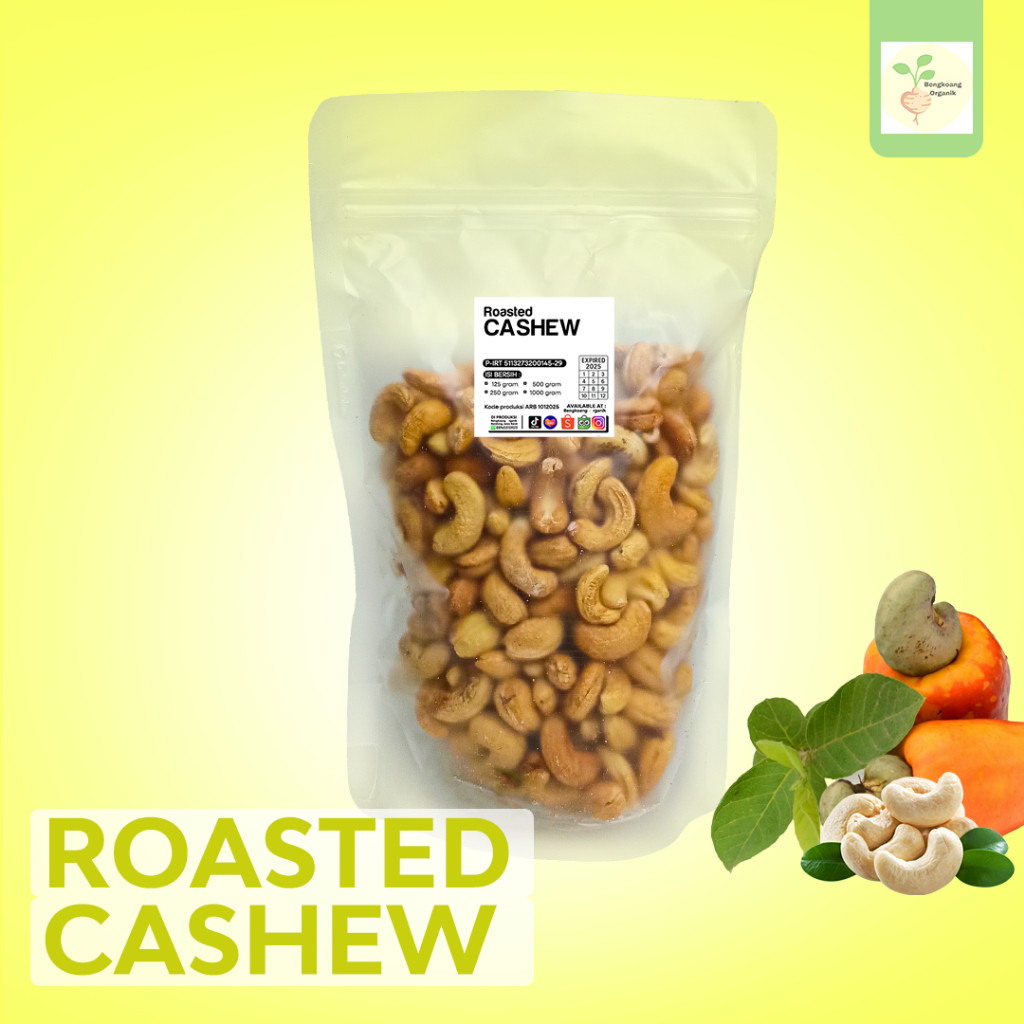 

Kacang Mede 500gr - Cashew Roasted