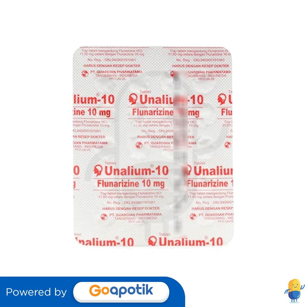 Unalium 10 Mg Strip 20 Tablet