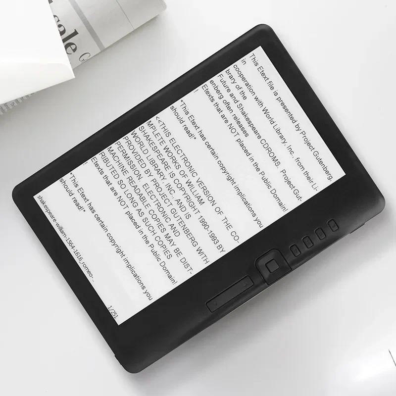 Portable 7inch Ebook Reader Colorful Screen Supports Memory Card Digital Book Read E‑book E‑book Rea