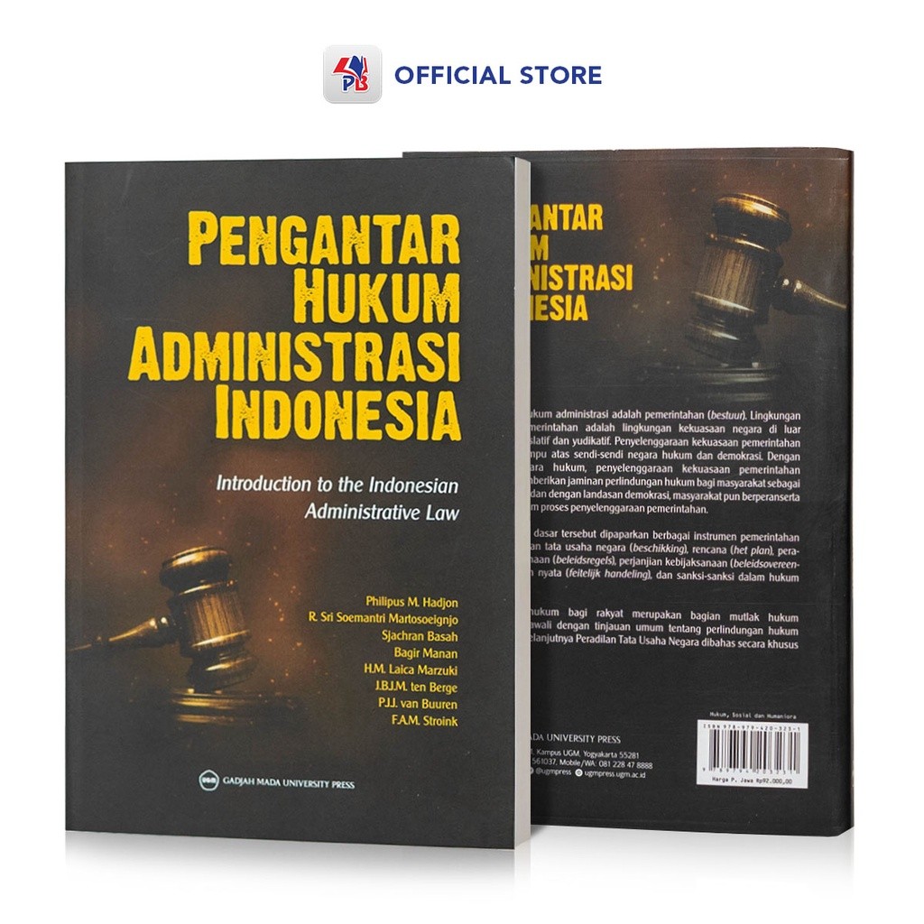 Buku Pengantar Hukum Administrasi Indonesia Softcover UGM Press / UGM PRESS -UGMP - UGMP