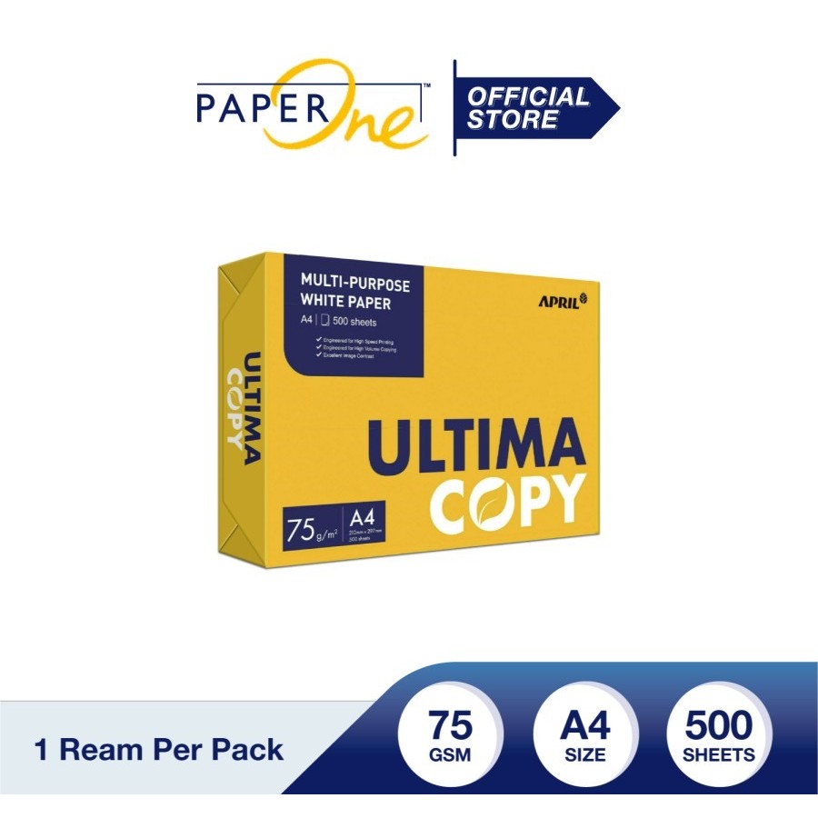 

Kertas Fotokopi Ultima 75 Gsm A4