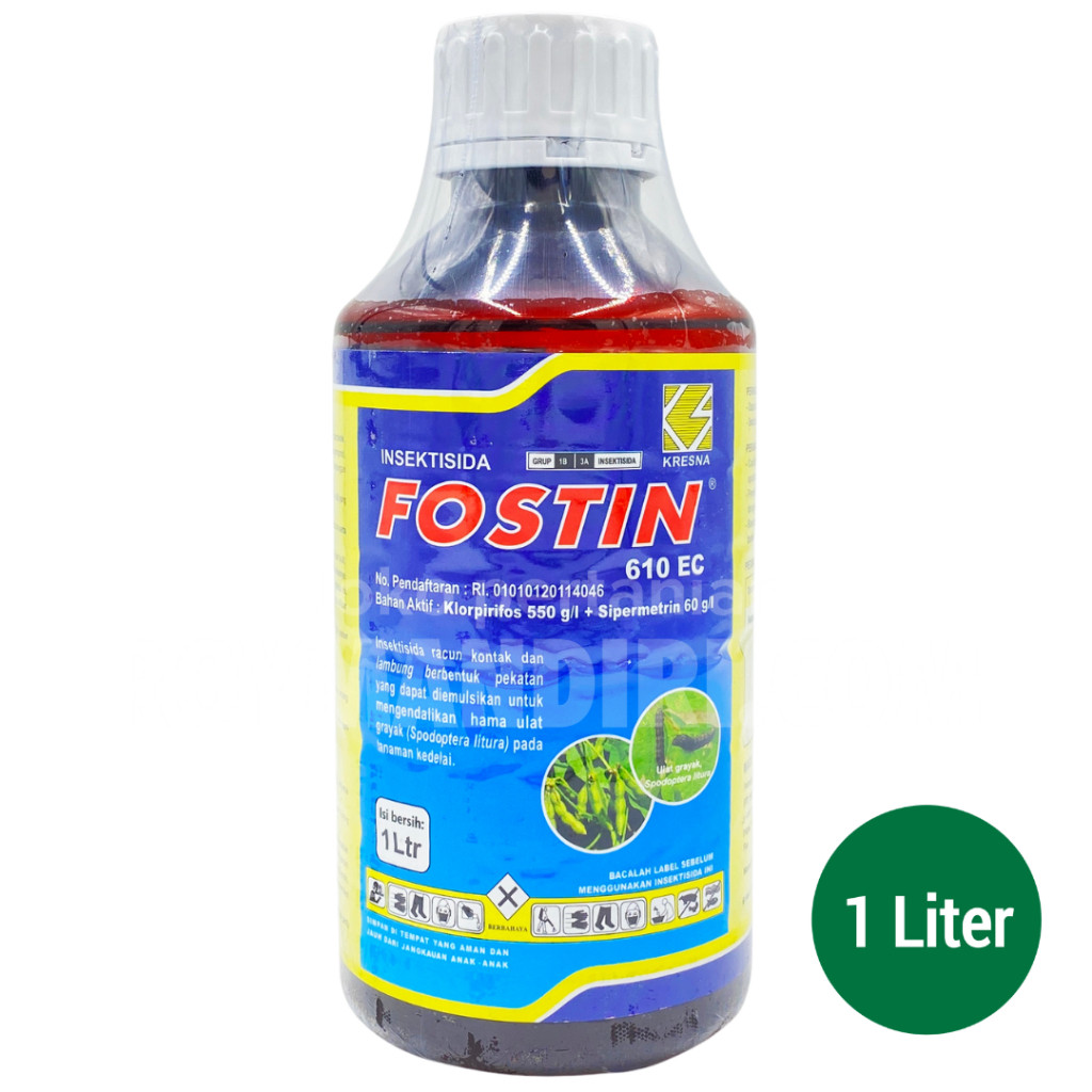 Insektisida Racun Kontak Dan Lambung Fostin 610EC @1 liter