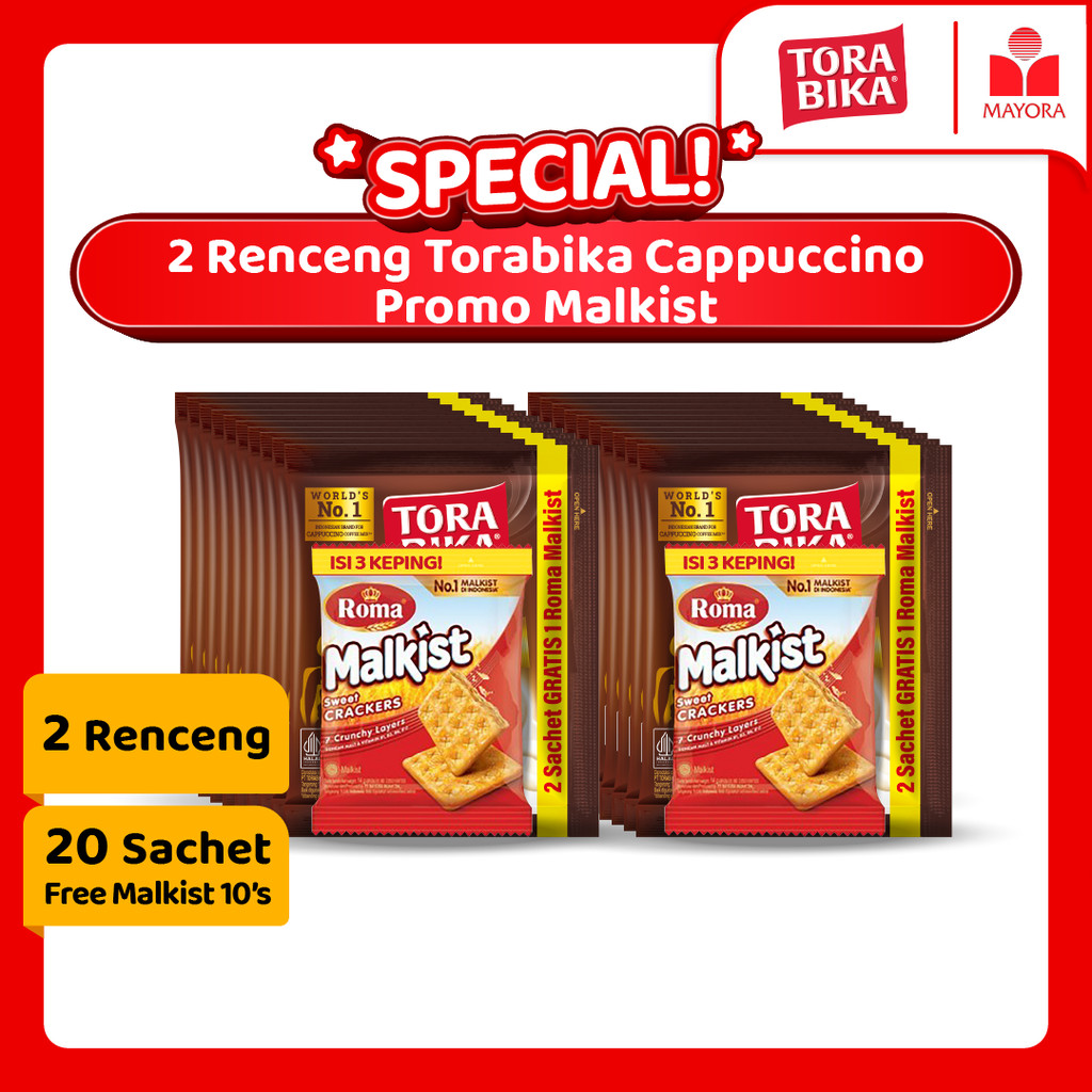 

Paket 2 Renceng Kopi Torabika Cappuccino Promo Malkist
