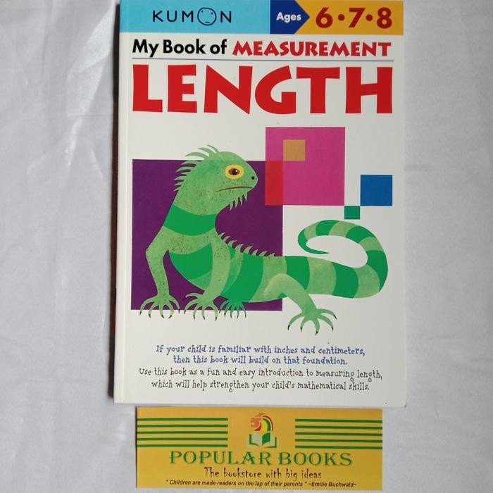

Kumon My Book of Measurement : Length ( Ages 6-7-8 )
