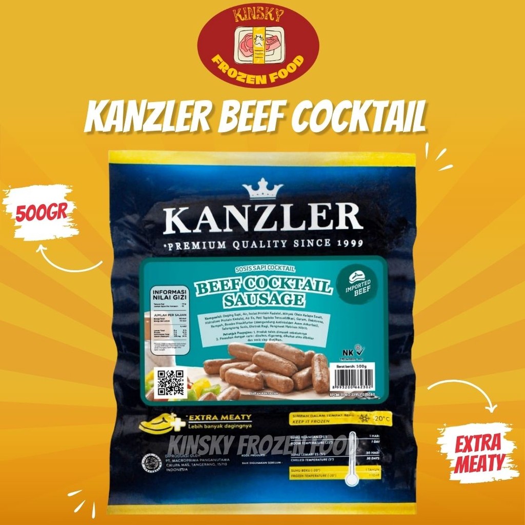 

KANZLER BEEF COCKTAIL 500GR